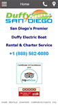 Mobile Screenshot of duffyofsandiego.com
